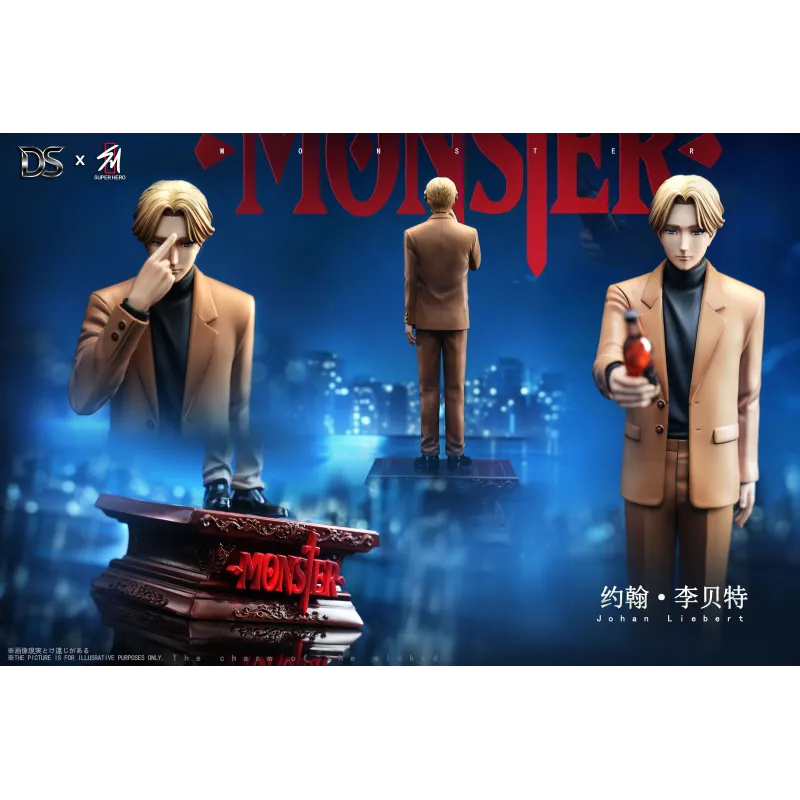 Monster Johan Liebert DS STUDIO x SUPER HERO - Edición Limitada