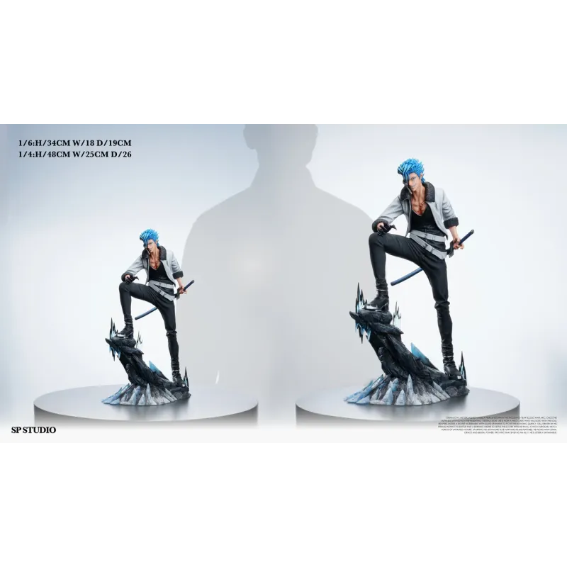 Bleach Grimmjow Jaegerjaques - Super Punch Studio Figure