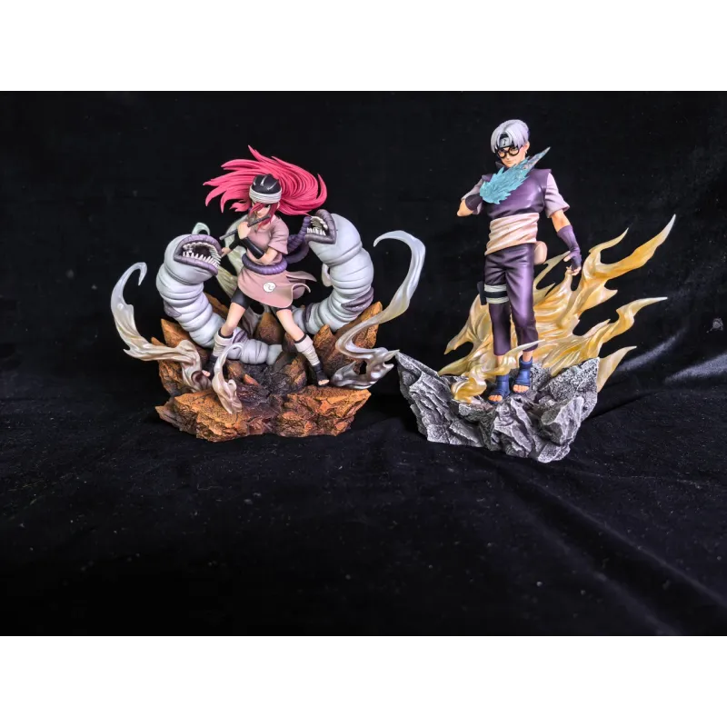 Naruto Tayuya and Kabuto Yakushi - Sakura Studio Collectible Figure