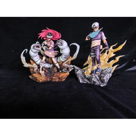 Naruto Tayuya and Kabuto Yakushi - Sakura Studio Collectible Figure