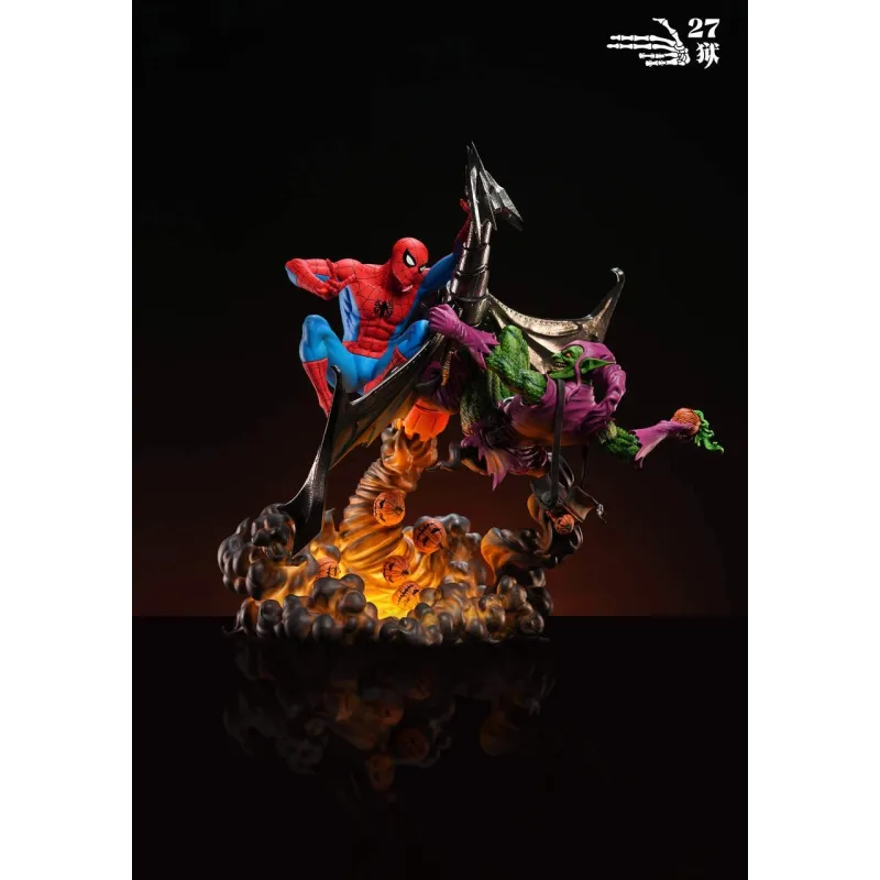 Marvel Spider-Man vs Green Goblin Statue - 27abyss