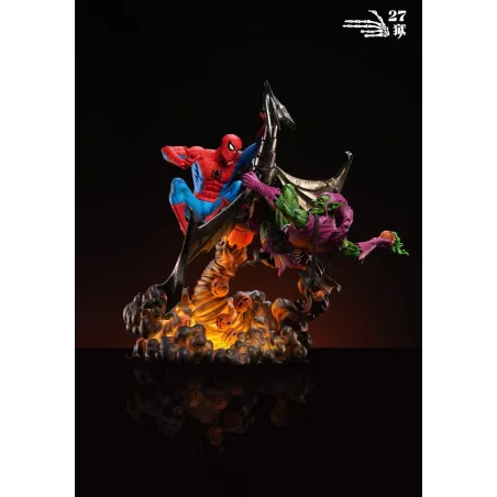 Marvel Spider-Man vs Green Goblin Statue - 27abyss