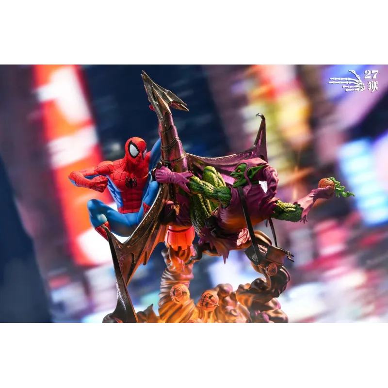 Marvel Spider-Man vs Green Goblin Statue - 27abyss