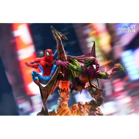 Marvel Spider-Man vs Green Goblin Statue - 27abyss