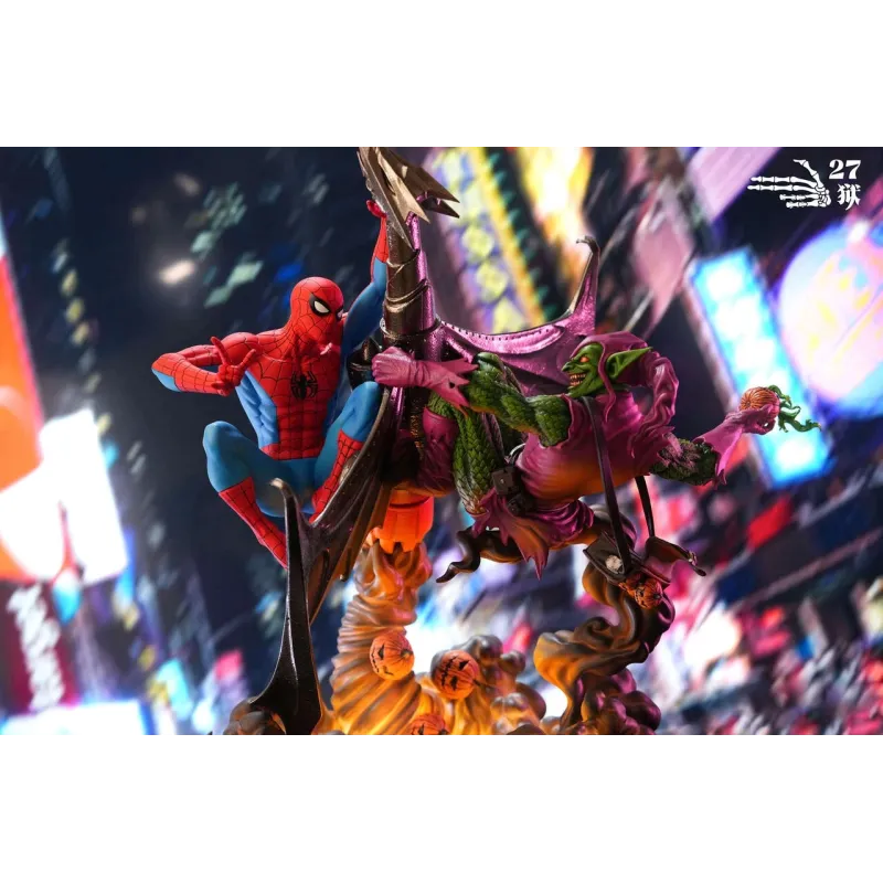 Marvel Spider-Man vs Green Goblin Statue - 27abyss
