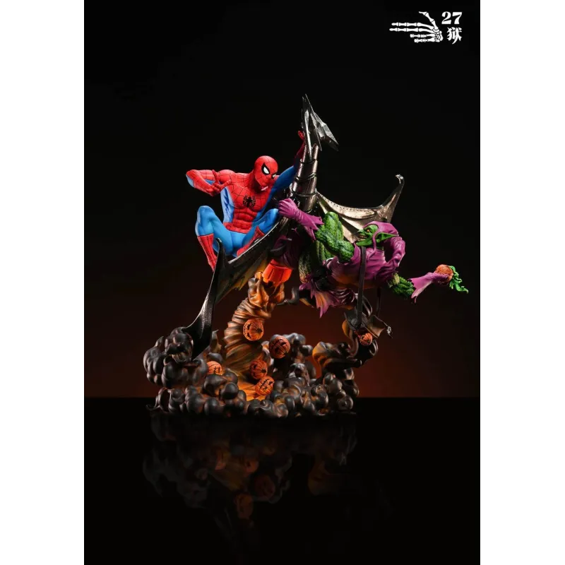 Marvel Spider-Man vs Green Goblin Statue - 27abyss