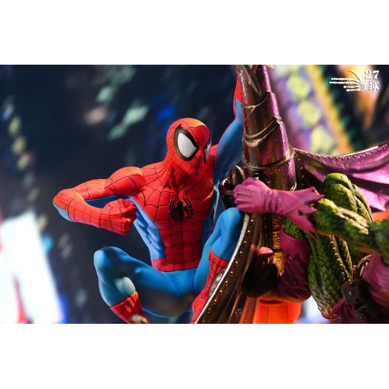 Marvel Spider-Man vs Green Goblin Statue - 27abyss