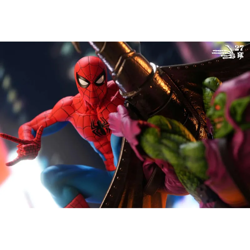 Marvel Spider-Man vs Green Goblin Statue - 27abyss