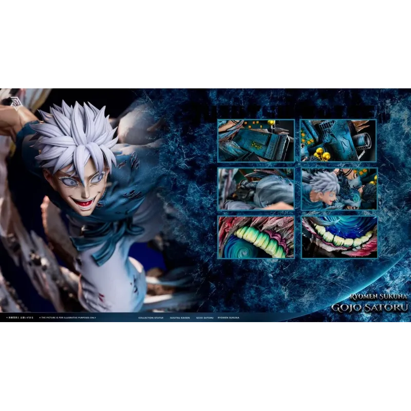 Jujutsu Kaisen Gojo Satoru vs Sukuna Statue - SSC Studio