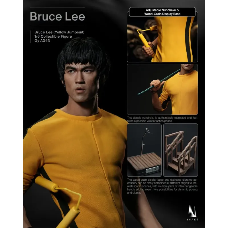 Bruce Lee (Yellow Jumpsuit) Inart Studio