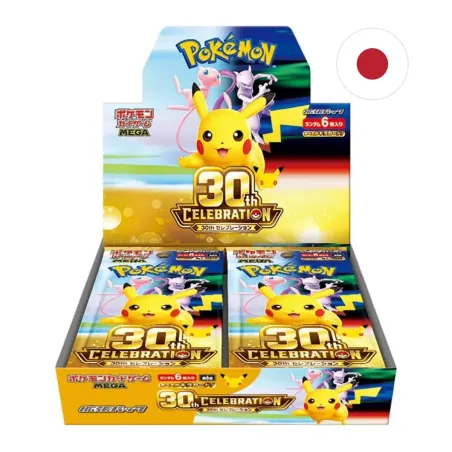 Pokemon TCG 30th Celebration M6a Booster Box Japanese Ver.