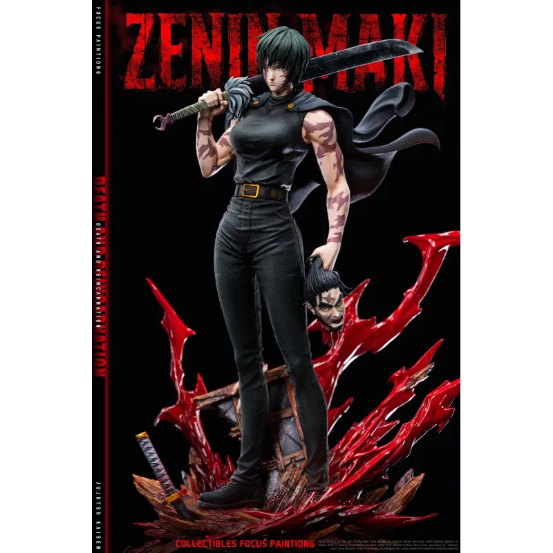 Jujutsu Kaisen Maki Zenin Statue - BBA Studio