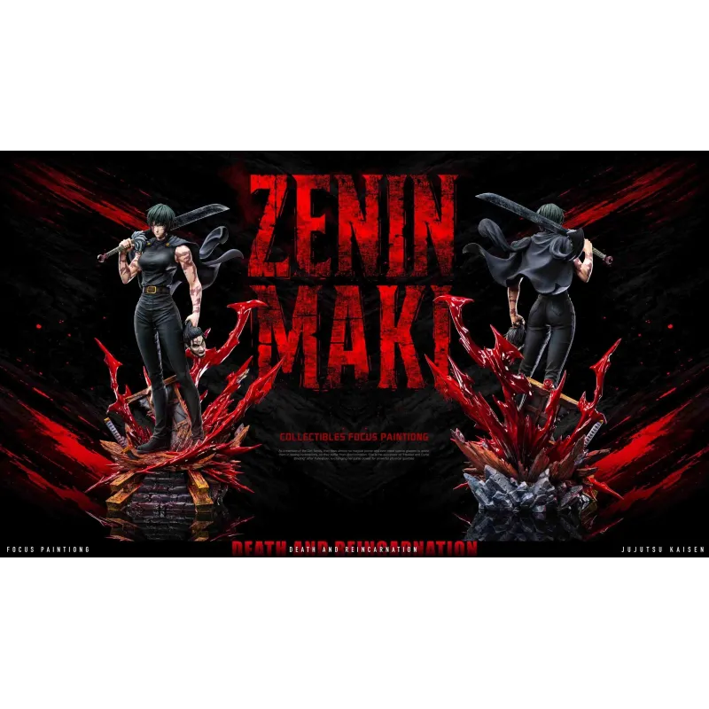 Jujutsu Kaisen Maki Zenin Statue - BBA Studio