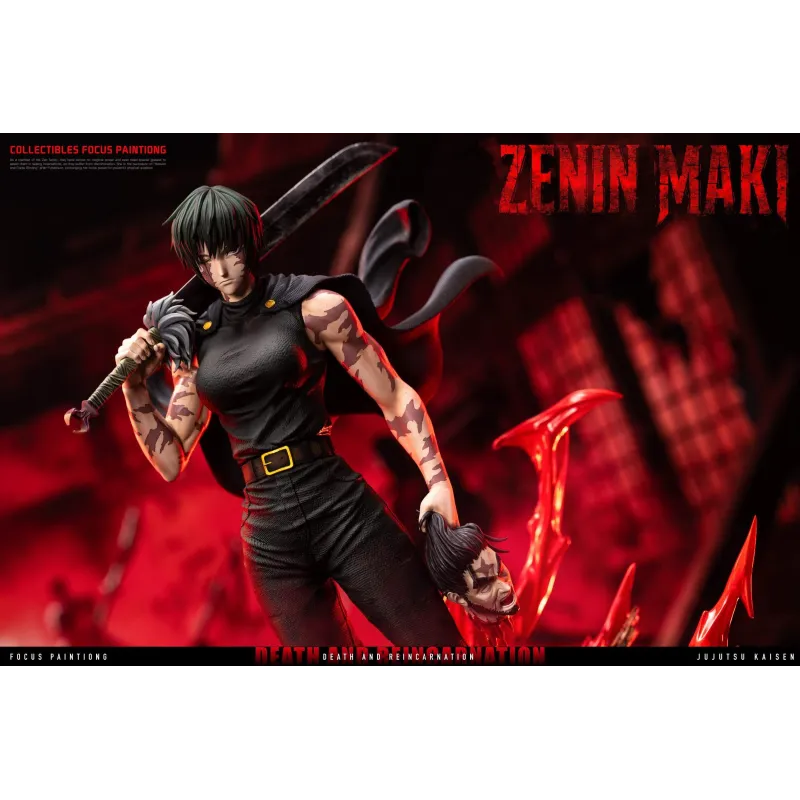 Jujutsu Kaisen Maki Zenin Statue - BBA Studio