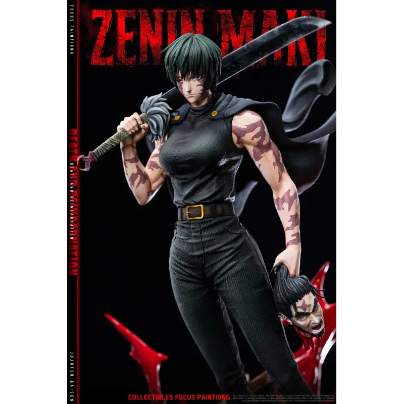 Jujutsu Kaisen Maki Zenin Statue - BBA Studio