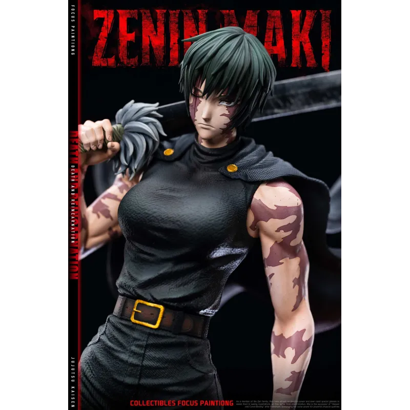 Jujutsu Kaisen Maki Zenin Statue - BBA Studio
