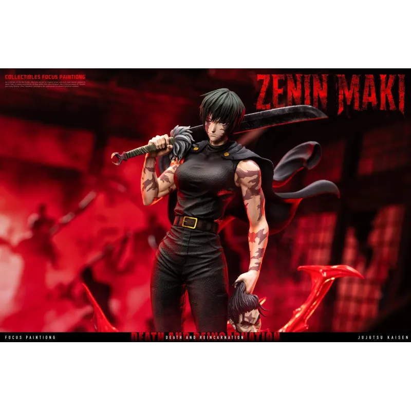 Jujutsu Kaisen Maki Zenin Statue - BBA Studio