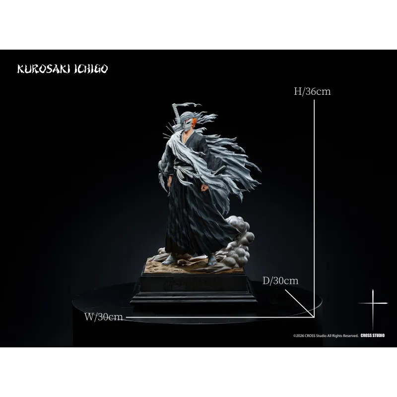 Bleach Kurosaki Ichigo Cross Studio - Collectible Figure