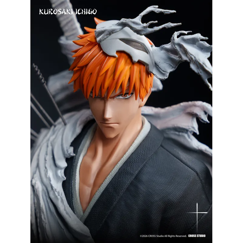 Bleach Kurosaki Ichigo Cross Studio - Collectible Figure