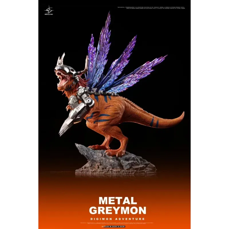 Digimon Metal Greymon Nebula Studio - Figura Coleccionable