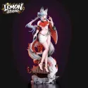 Lemon Studio White Haired Fox Lady Statue Limited Edition