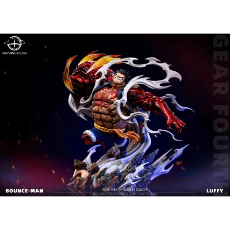 ONE PIECE Luffy Gear Fourth Bounce-Man Estatua Photons Studio