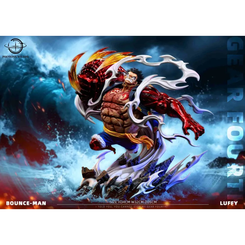 ONE PIECE Luffy Gear Fourth Bounce-Man Estatua Photons Studio