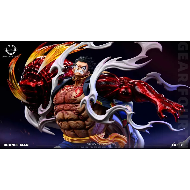 ONE PIECE Luffy Gear Fourth Bounce-Man Estatua Photons Studio