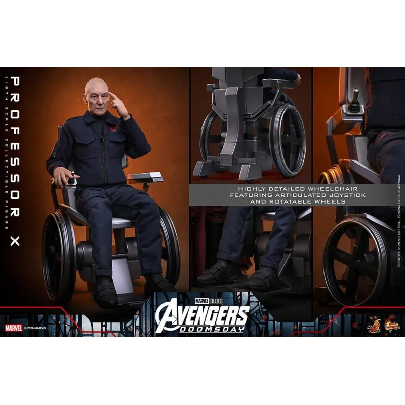 Avengers: Doomsday Professor X Hot Toys - Exclusive Collection