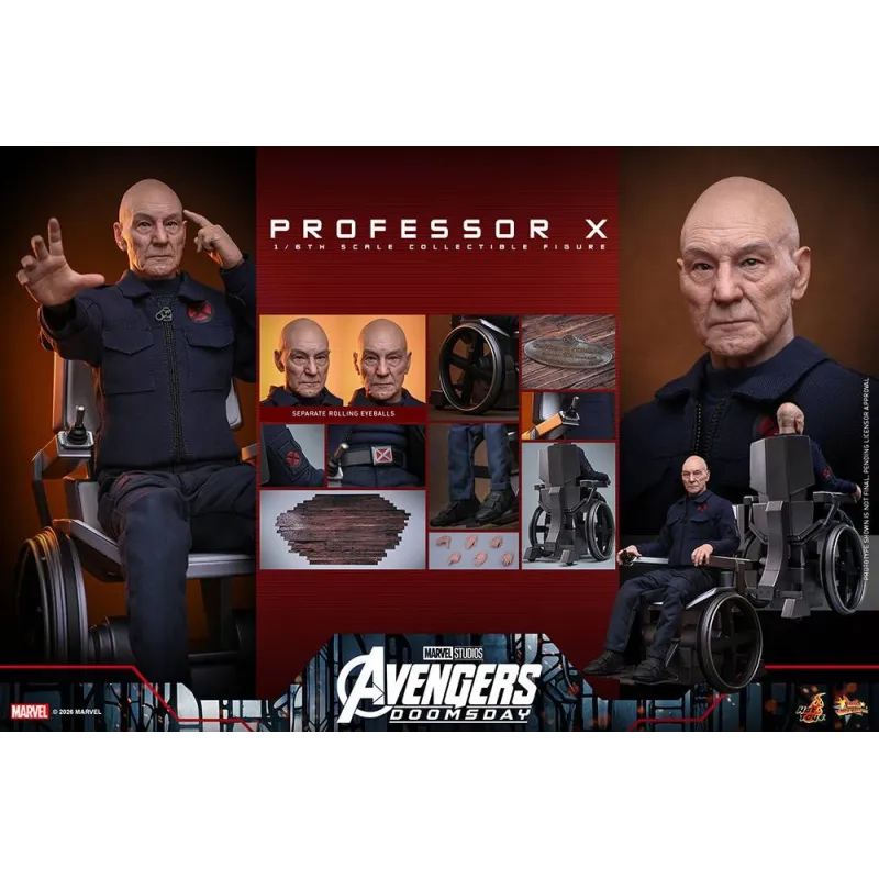 Avengers: Doomsday Professor X Hot Toys - Exclusive Collection