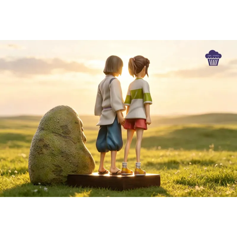 Spirited Away Chihiro & Haku - Figurine Cake Studio Collection