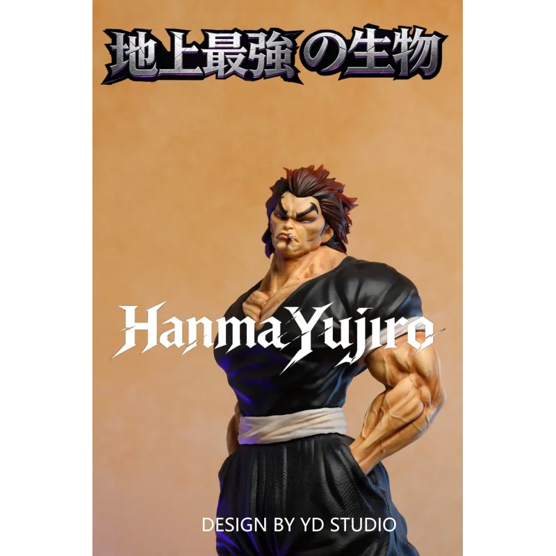 Baki Hanma YD Studio Statue Édition Limitée en Résine