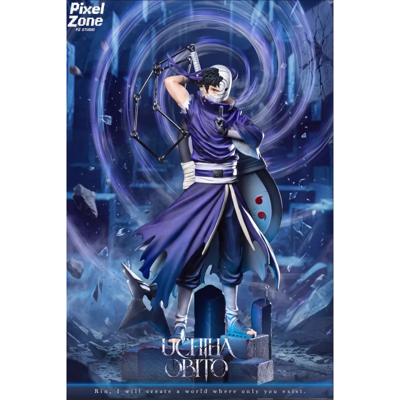 Naruto Uchiha Obito Pixel Zone Studio - Collectible Figures