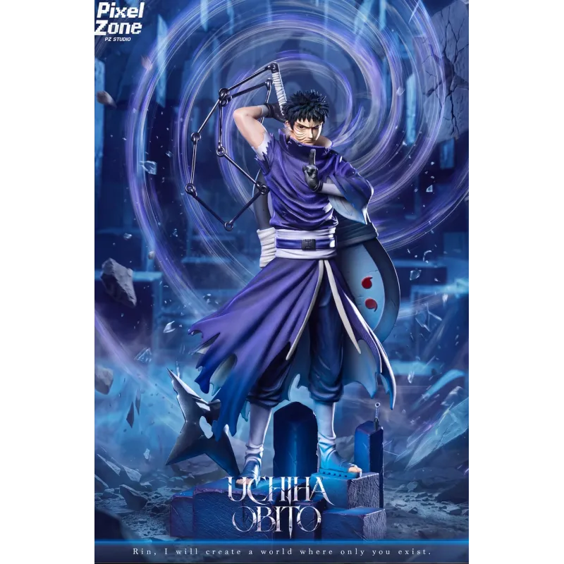 Naruto Uchiha Obito Pixel Zone Studio - Collectible Figures