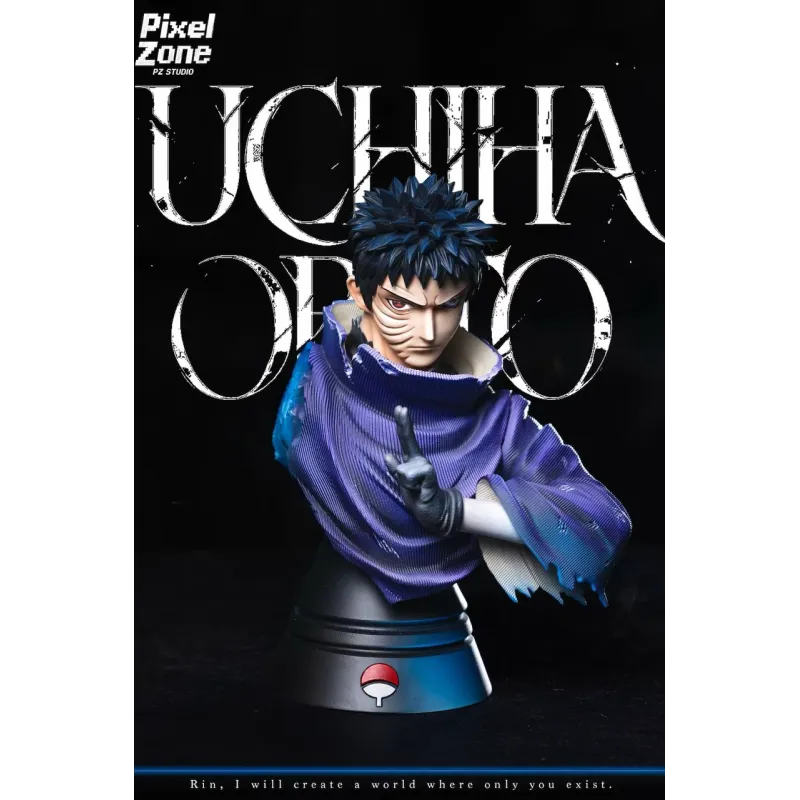 Naruto Uchiha Obito Pixel Zone Studio - Collectible Figures