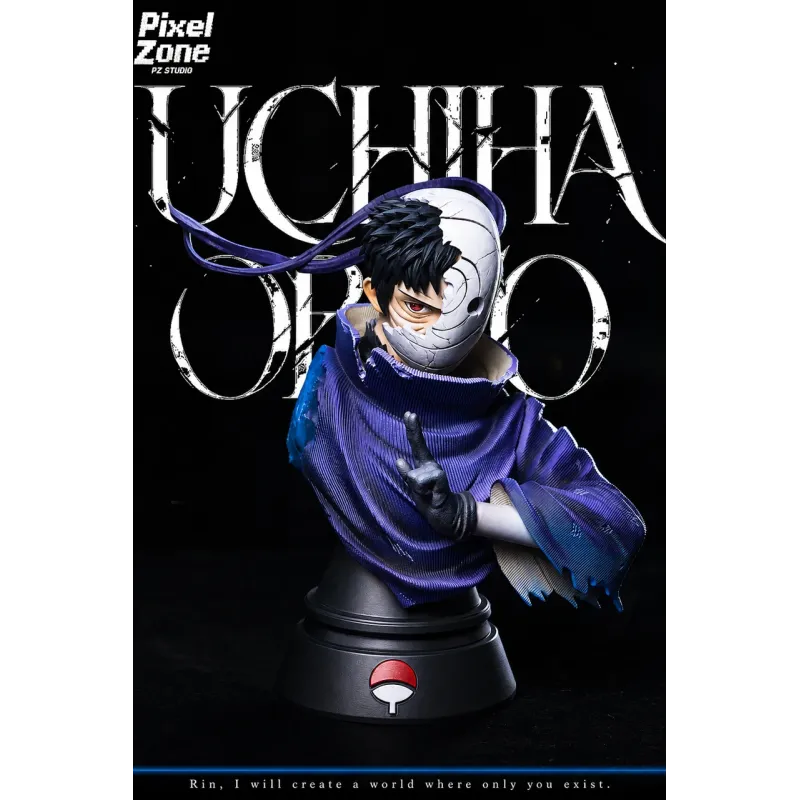 Naruto Uchiha Obito Pixel Zone Studio - Collectible Figures