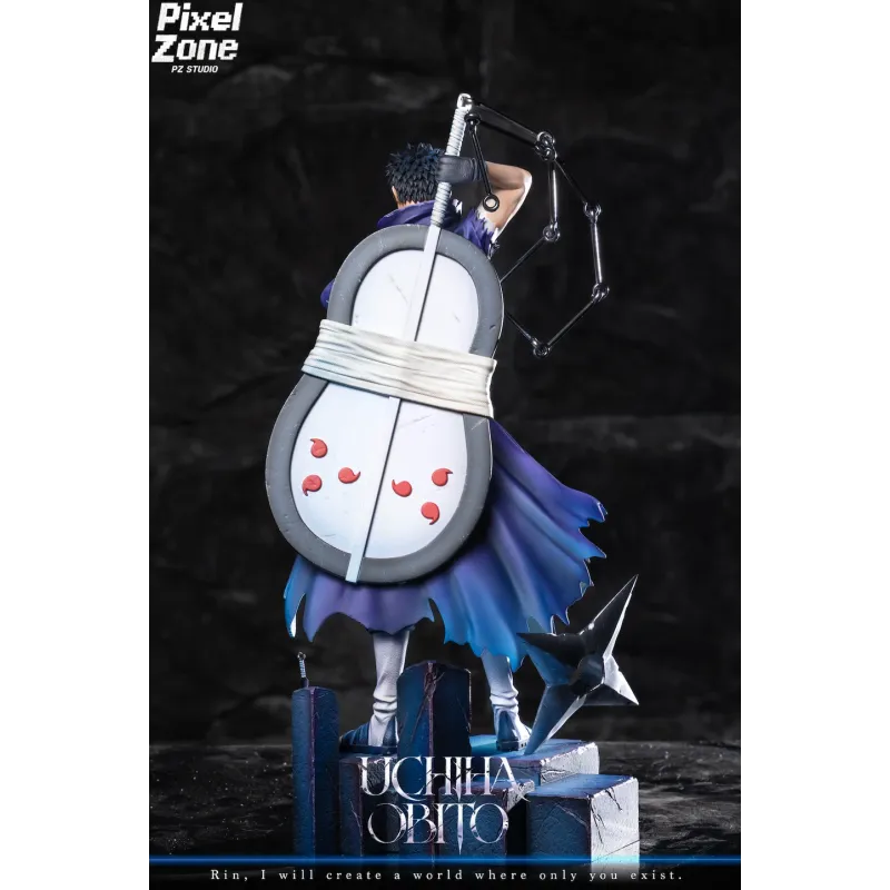 Naruto Uchiha Obito Pixel Zone Studio - Collectible Figures