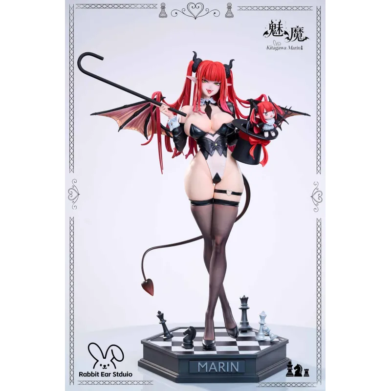 Ma statuette de Kitagawa Marin de My Dress-Up Darling, succube et fille lapin.