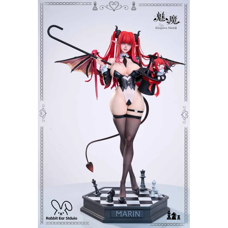 Ma statuette de Kitagawa Marin de My Dress-Up Darling, succube et fille lapin.