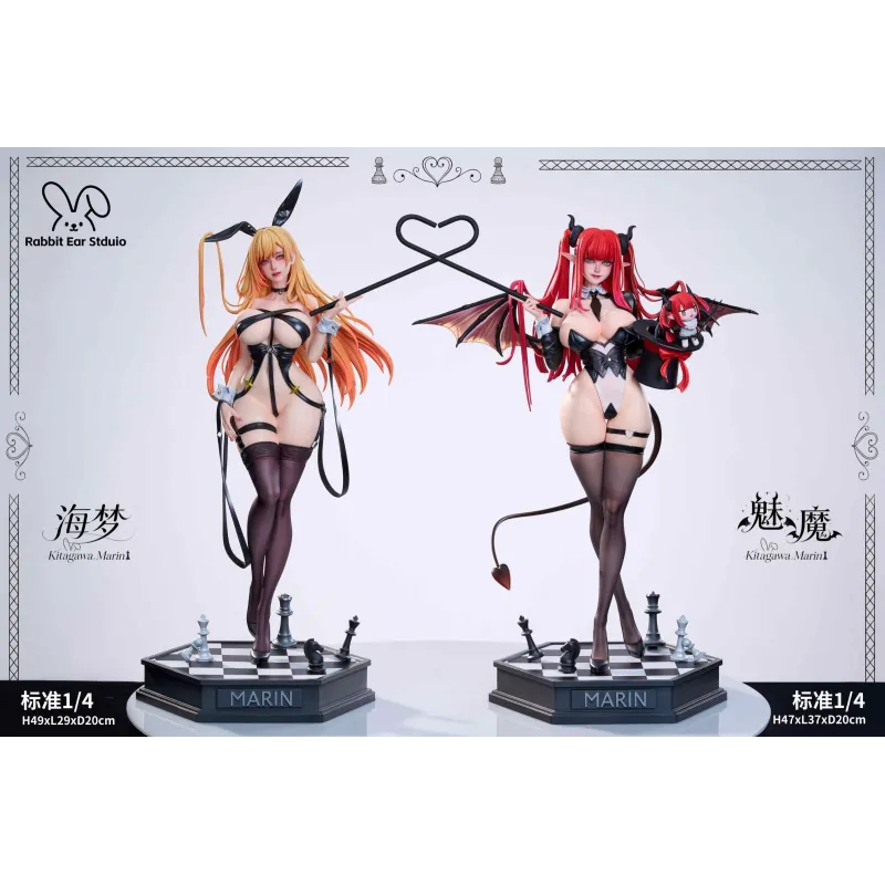 Ma statuette de Kitagawa Marin de My Dress-Up Darling, succube et fille lapin.