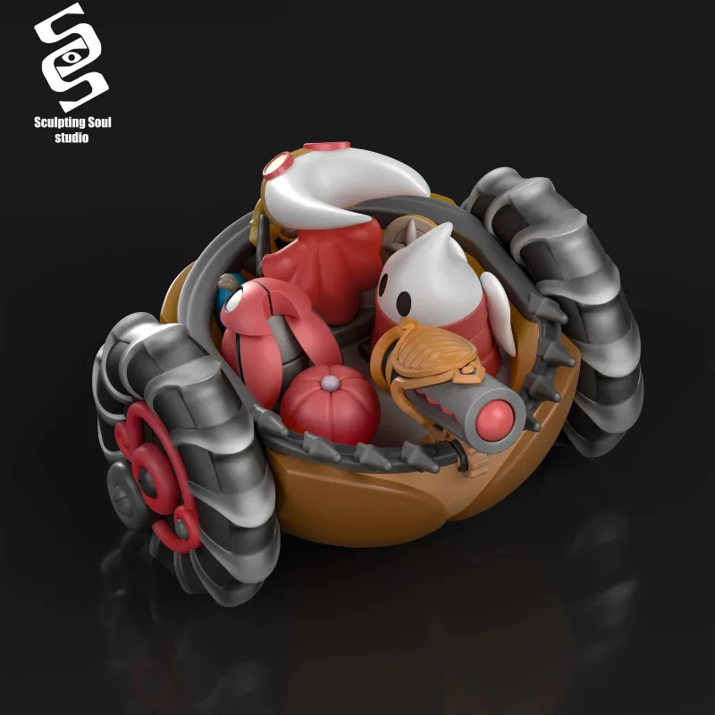 Hollow Knight Pilbloom: Hornet Sculpture by Soul Studio