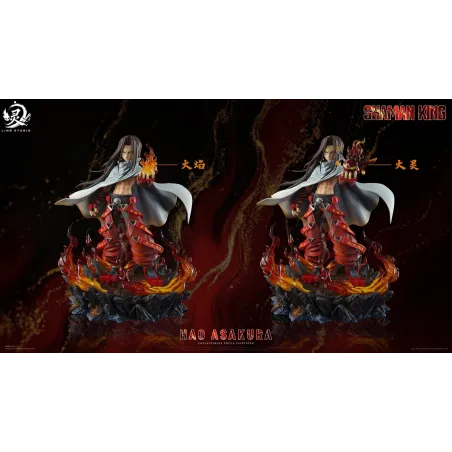 Shaman King Asakura Hao - Ling Studio Collectible Figure