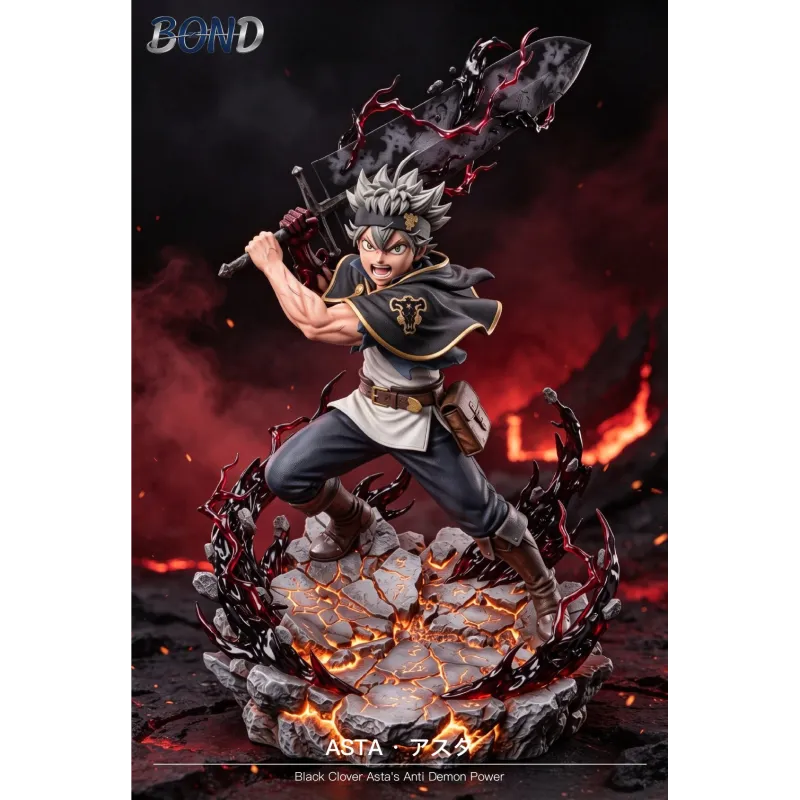 Black Clover Asta Bond Studio - Figura Coleccionable Imperdible