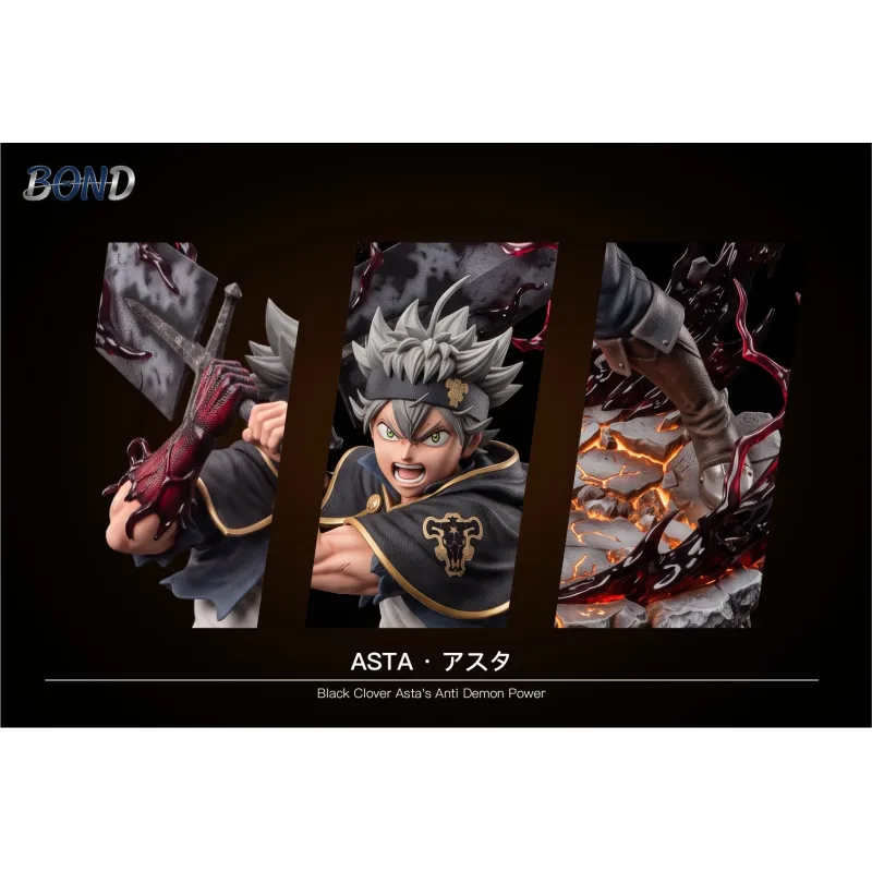 Black Clover Asta Bond Studio - Figura Coleccionable Imperdible