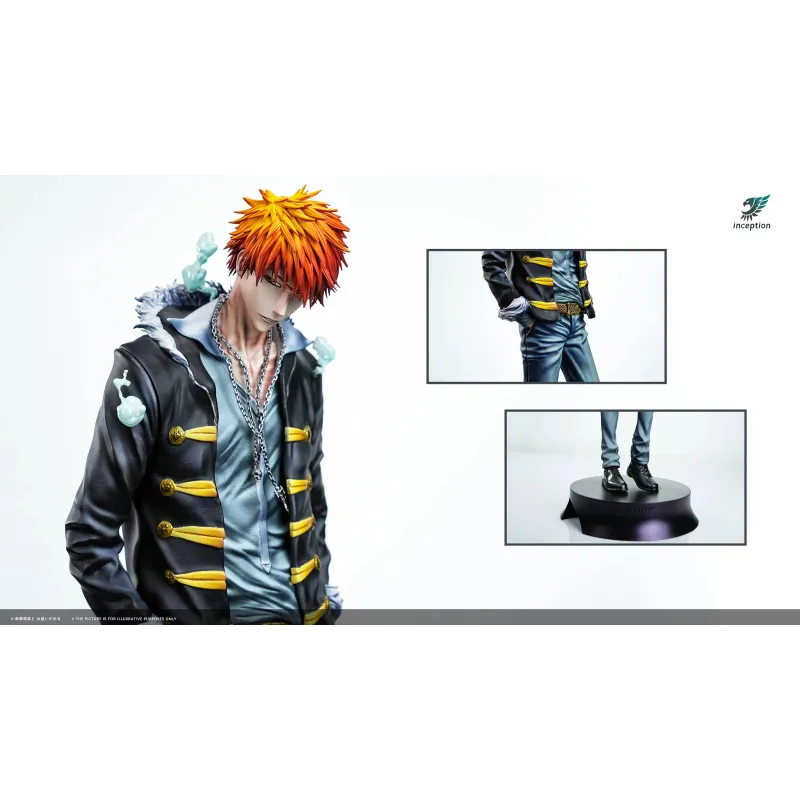 Bleach Ichigo Inception Studio - Figura Coleccionable Premium