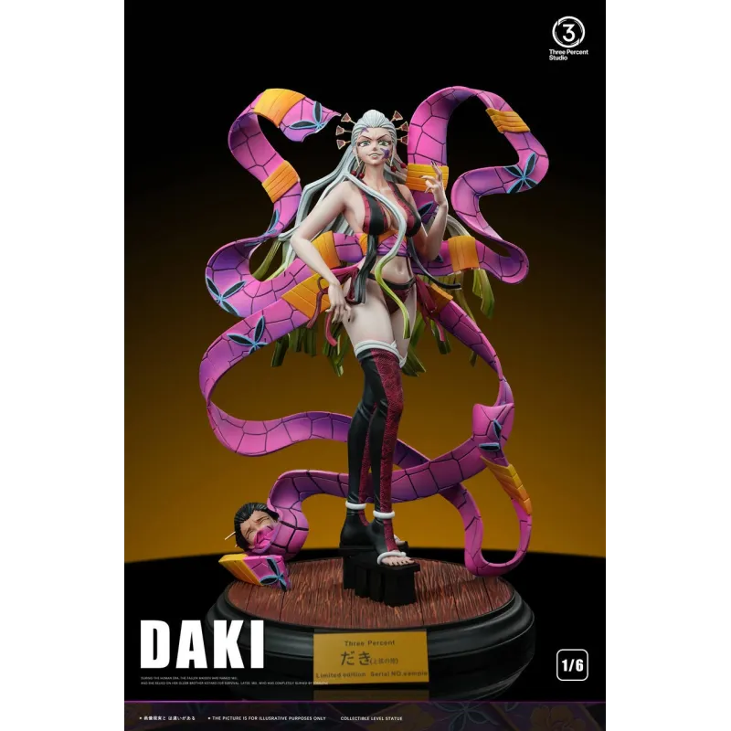 Demon Slayer Daki - Three Percent Studio Collectible Figure