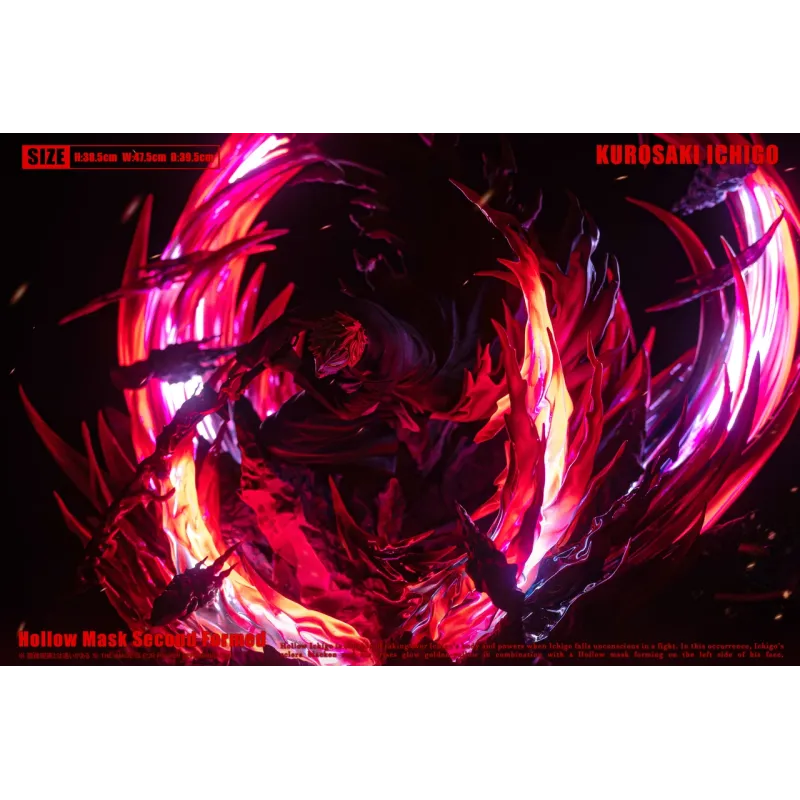 HXHENG × CHENG Kurosaki Ichigo Masque Hollow - Deuxième Forme