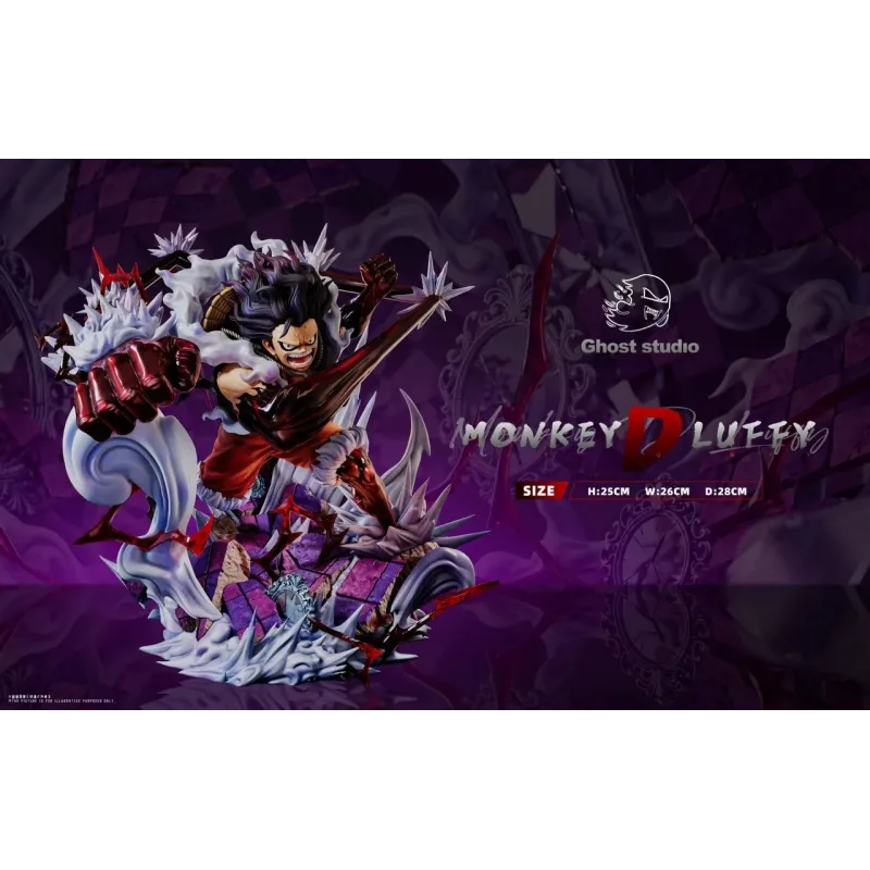One Piece Luffy Fantôme Studio - Figurine de Collection Unique