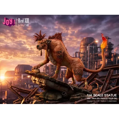Final Fantasy VII Red XIII Estatua Joy Station - Joy Studio