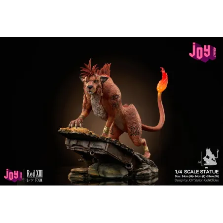 Final Fantasy VII Red XIII Estatua Joy Station - Joy Studio